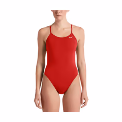 Nike Hydrastrong Solid Cut-Out One Piece (28 University Red)