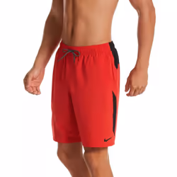Nike Mens 9"""" Contend Volley Shorts  University Red/Black  Medium