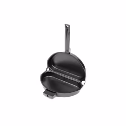 Fox Run Non-Stick Folding Omelette Pan  8 inches  Metallic
