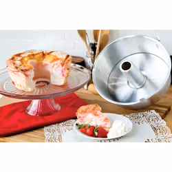 Fox Run Aluminum Angel Food Pan 1075  Reinforced Cake Pan
