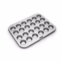 Fox Run Mini Muffin and Cupcake Pan 10.5 x 13.75 x 1.5 inches 24 Cup