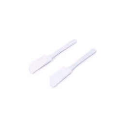 Fox Run Plastic Mini Spatula Set 025 x 125 x 65 inches White