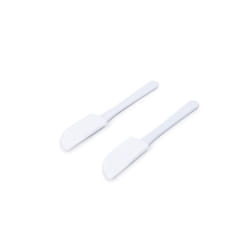 Fox Run Plastic Mini Spatula Set  025 x 125 x 65 inches  White