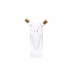 Fox Run 7050 Grape Motif Oil and Vinegar Bottle Clear