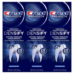 Crest Pro-Health Densify Toothpaste Daily Protection with Fluoride for Anticavity and Sensitive Teeth  4.1oz (Pack of 3)