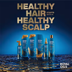 Head & Shoulders Royal Oils Shampoo and Conditioner Set  Includes Anti-Dandruff Scalp Care Shampoo (12.8 Fl Oz.) & Moisture Renewal Scalp Balancing Co
