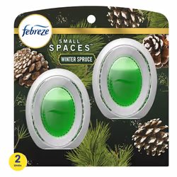 Febreze Small Spaces Air Freshener Limited Edition Scents Winter Spruce 2 Pack