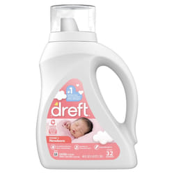 Dreft Stage 1: Newborn Baby Liquid Laundry Detergent  32 loads  46 fl oz