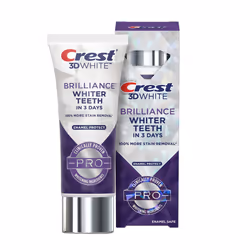 Crest 3D White Brilliance Pro Enamel Protect Toothpaste, 3 oz (85 g)