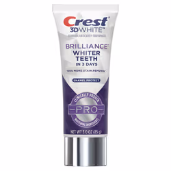 Crest 3D White Brilliance Pro Enamel Protect Toothpaste, 3 oz (85 g)