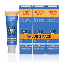 Burt's Bees Toothpaste Complete Multi Care 4.7 oz Pack of 3