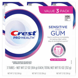 crest Pro-Health gum and Sensitivity  Sensitive Toothpaste  All Day Pr