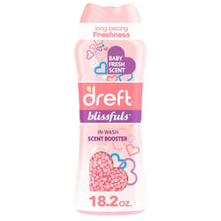 Dreft Blissfuls In-Wash Scent Booster Beads  Baby Fresh Scent  18.2 oz
