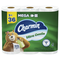 Charmin Ultra Gentle Toilet Paper  9 Mega Rolls  231 Sheets Per Roll