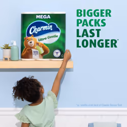 Charmin Ultra Gentle Toilet Paper  9 Mega Rolls  231 Sheets Per Roll