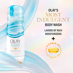 Olay Indulgent Moisture Body Wash for Women  Infused with Vitamin B3  Notes of Caribbean Guava and Coconut Scent  20 fl oz