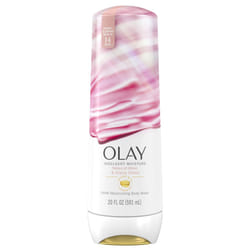 Olay Indulgent Moisture Body Wash for Women  Infused with Vitamin B3  24hr Moisture  Notes of Rose and Cherry Creme Scent  20 fl oz
