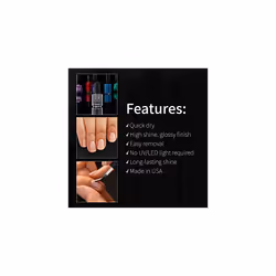 Vite Dry Fast Top Coat | Clear Nail Polish Strengthening Top Coat for Long-Lasting Nail Polish, Durable & Non-Yellowing Top Coat Nail Polish for