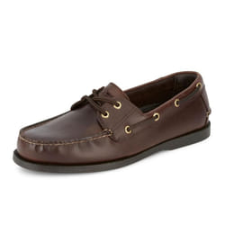 Dockers Mens Vargas Leather Handsewn Boat Shoe Raisin  11.5 W US