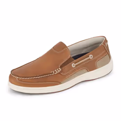 Dockers Men's Tiller Boat Shoe Dark Tan 11.5 W US