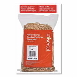 Universal 00119 Rubber Bands  Size 19  3-1/2 x 1/16  1lb Pack
