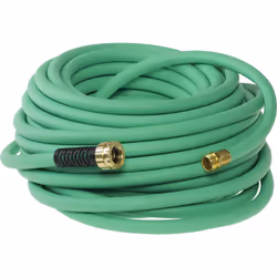 Swan Products SNSS58100 Soft & Supple Easy Coil Water Hose with Crush Proof Couplings 100' x 5/8  Green
