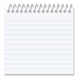 Universal Top Bound Memo Book  Narrow Rule  5 x 3  50 Sheets  12/Pack