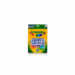 Fine Line Markers, Washable Markers, 12 Count