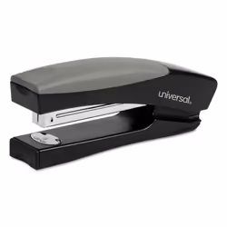 Universal 43148 Stand-up Full Strip Stapler  20-Sheet Capacity  Black/Gray