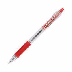 PILOT EasyTouch Refillable & Retractable Ballpoint Pens Fine Point Red Ink 12-Pack (32212)