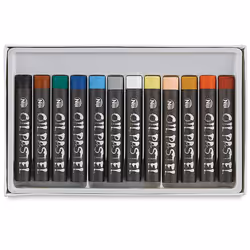 Yasutomo Niji Oil Pastel Set 12 Colors