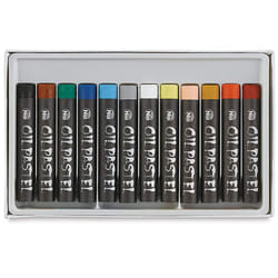 Yasutomo Niji Oil Pastel Set 12 Colors