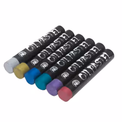 OIL PASTELS NIJI 6CLR METALLIC
