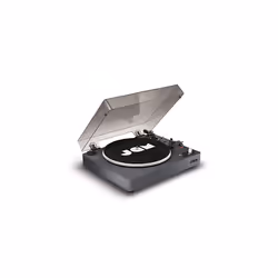 Jam Spun Out Bluetooth Turntable, Vinyl Record Player, 3 Belt Drive for Superior Sound, Built-In Bluetooth Connectivity, Head ...