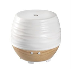 HoMedics HM ARM-535 TWT aroma diffuser Tank Ceramic, Glass, Wood White