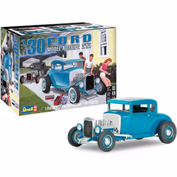 Revell 85-4464 1930 Ford Model A Coupe 2'N1 1:25 Scale 154-Piece Skill Level 5 Model Truck Building Kit White