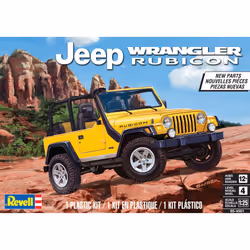 Plastic Model Kit-Jeep Wrangler Rubicon