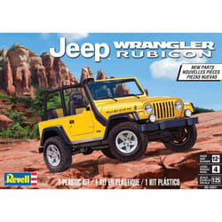 Plastic Model Kit-Jeep Wrangler Rubicon