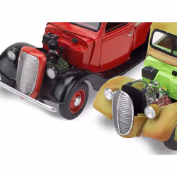 Revell 85-4516 1937 Ford Pickup Truck 2N1 w/Surf Board Model Car Kit 1:25 Scale 162-Piece Skill Level 4 Plastic Model Building Kit  Red