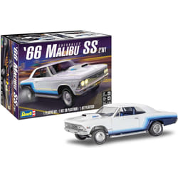 Revell 85-4520 1966 Chevy Malibu SS 2N1 Model Car Kit 1:24 Scale 92-Piece Skill Level 4 Plastic Model Building Kit Black