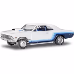 Revell 85-4520 1966 Chevy Malibu SS 2N1 Model Car Kit 1:24 Scale 92-Piece Skill Level 4 Plastic Model Building Kit Black