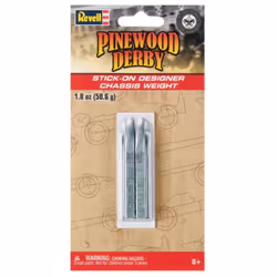 Revell Pinewood Derby Segmented Stick On Designer Weights