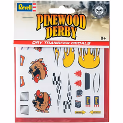 Revell Pinewood Derby Dry Transfer B Decal