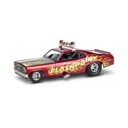 Revell 14528 '70 Plymouth Duster Funny Car 1:24 Scale 100-Piece Skill Level 4 Model Car Building Kit  Clear White