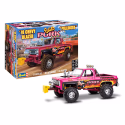 Revell 14532 '78 Chevy Blazer Pulldozer 1:24 Scale 122-Piece Skill Level 4 Model Truck Building Kit