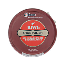Kiwi Wax Shoe Polish  Giant Size 2.5 oz  Brown