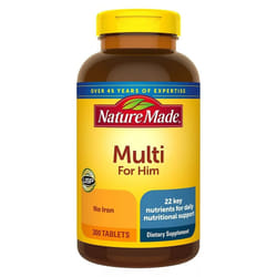 Nature Made Multi For Him, Men's Multivitamin, 300 Tablets