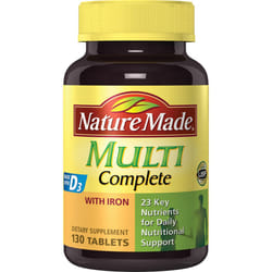 Nature Made, Multi Complete with Iron, 130 Tablets