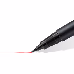 Staedtler 313 WP4 Lumocolor Universal Permanent Superfine Pens - Assorted Colours, Pack of 4