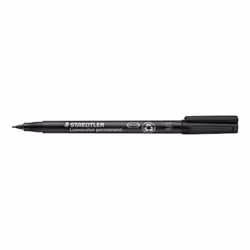 STAEDTLER 313 WP6 Lumocolor Universal Permanent Superfine Pens - Assor